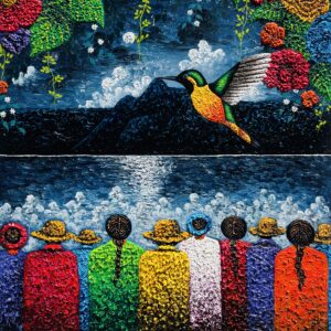 Gratitude (Textured Oil Painting)